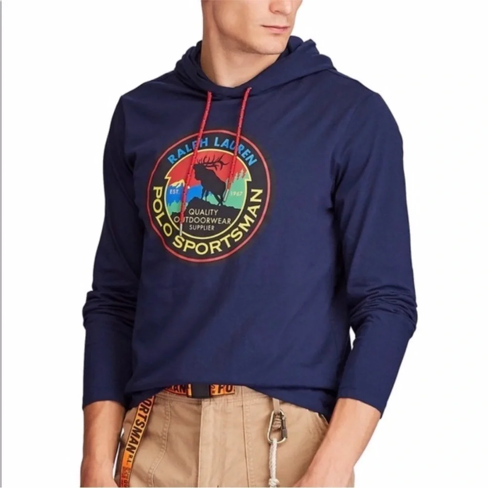 Polo Ralph Lauren Men's T-Shirt Hoodie Size Small